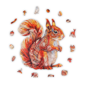 Puzzle "Putziges Eichhörnchen" – Bild 2