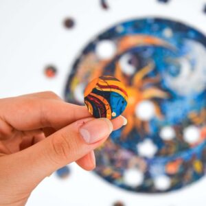 Flower Night Mandala Puzzle - Image 6