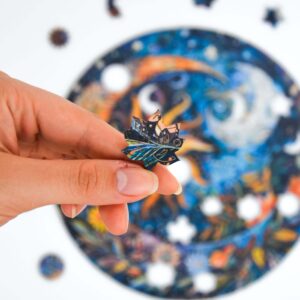 Flower Night Mandala Puzzle - Image 7