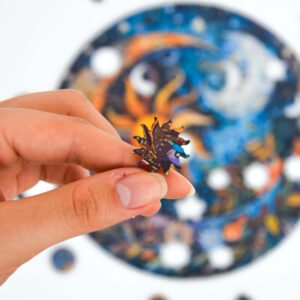 Flower Night Mandala Puzzle - Image 8