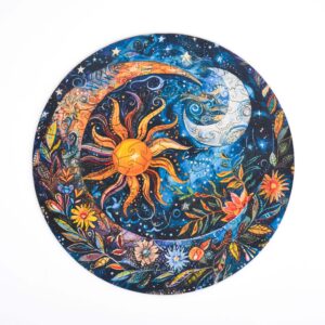Flower Night Mandala Puzzle
