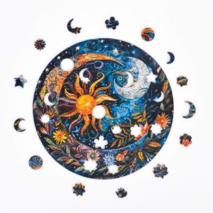 Flower Night Mandala Puzzle - Image 2