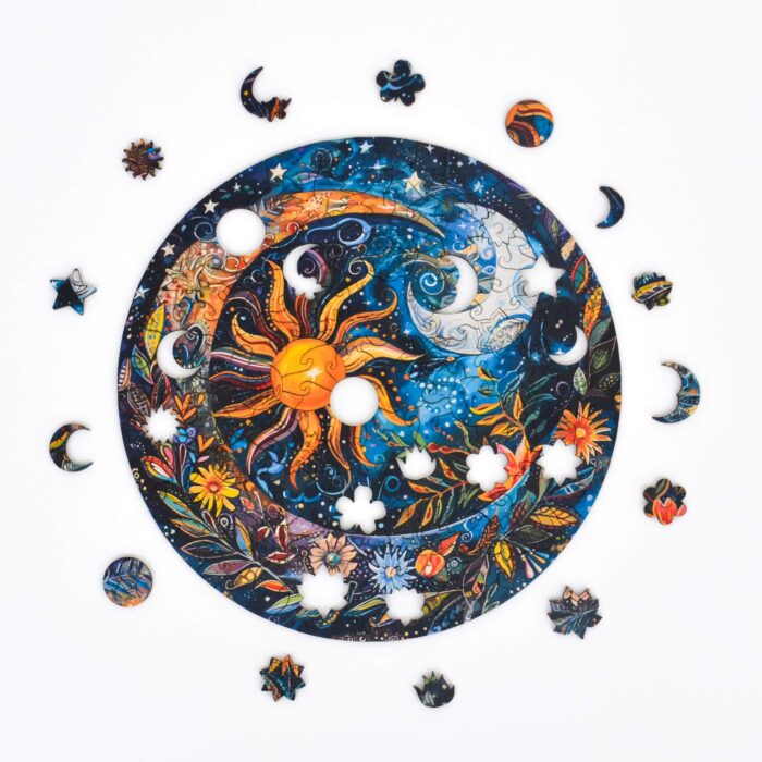 Flower Night Mandala Puzzle - Image 2