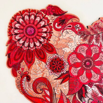 Heart Mandala Jigsaw