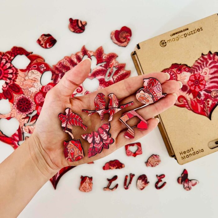 Heart Mandala Jigsaw