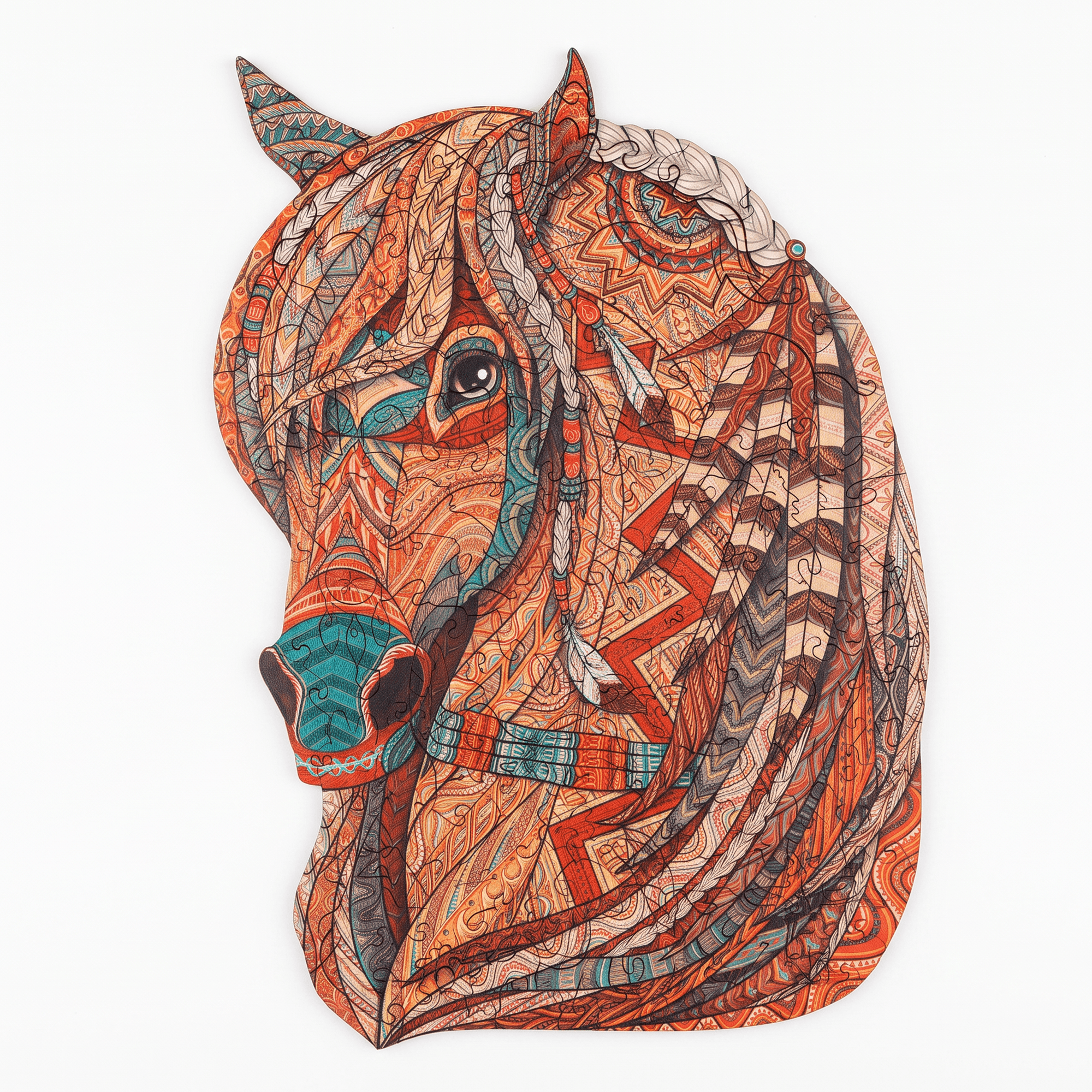 MajesticHorse_1 Majestueus Paard Puzzel - Afbeelding 1