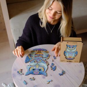 Cosmic Owl Jigsaw - Image 5