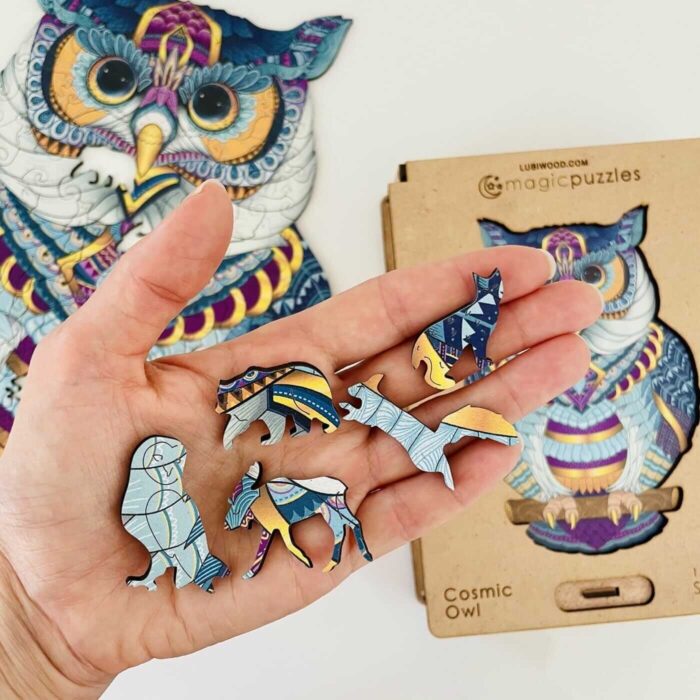 Cosmic Owl Jigsaw - Image 13