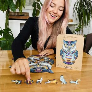 Cosmic Owl Jigsaw - Image 7