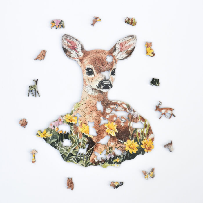 Dainty Deer Puzzle - Image 2