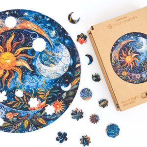 Flower Night Mandala Puzzle - Image 10