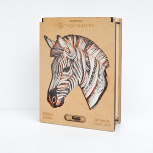 Gestreepte Zebra Puzzel - Afbeelding 7