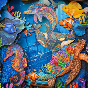 Tesouro do Oceano Book Nook - Imagem 6