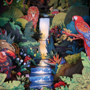 Jungle Falls Book Nook - Imagem 7