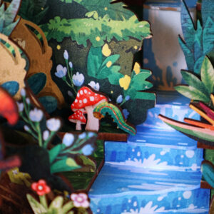 Jungle Falls Book Nook - Imagem 8
