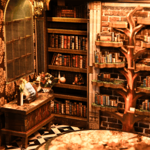 Biblioteca de los Sueños Book Nook - Imagen 3