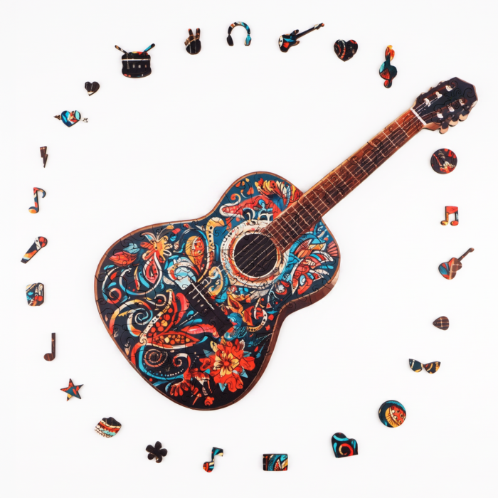 Groovy Guitar Puzzle - Billede 2