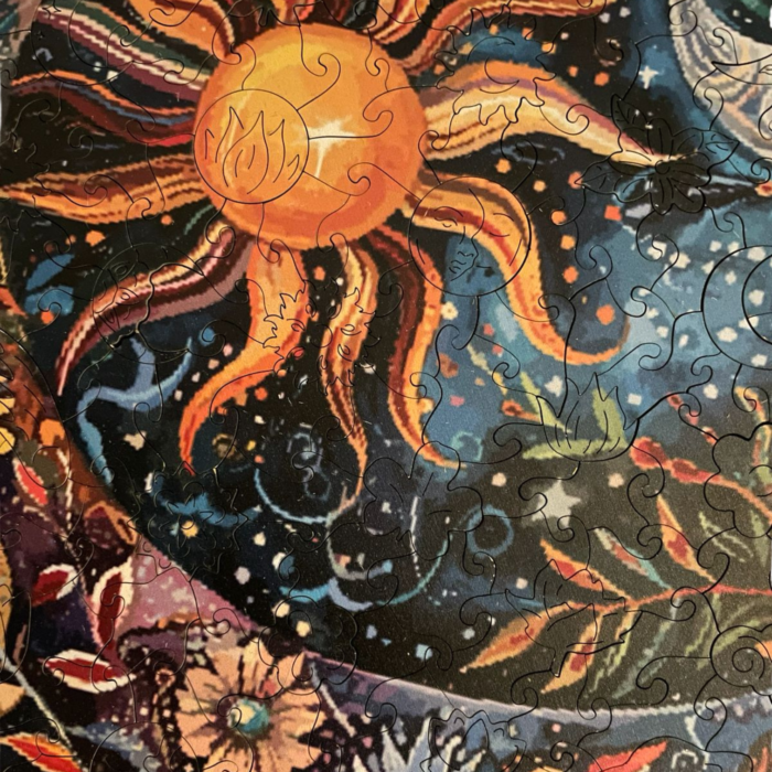 Nočni Cvet Mandala Sestavljanka Napaka - slika 3