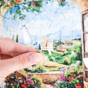 Puzzle Toskánský Výhled - Obrázek 6