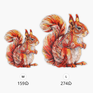 Puzzle "Putziges Eichhörnchen" – Bild 3