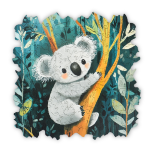 Puzzle Koala Escaladora