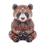 Puzzle "Tollpatschiger Panda"