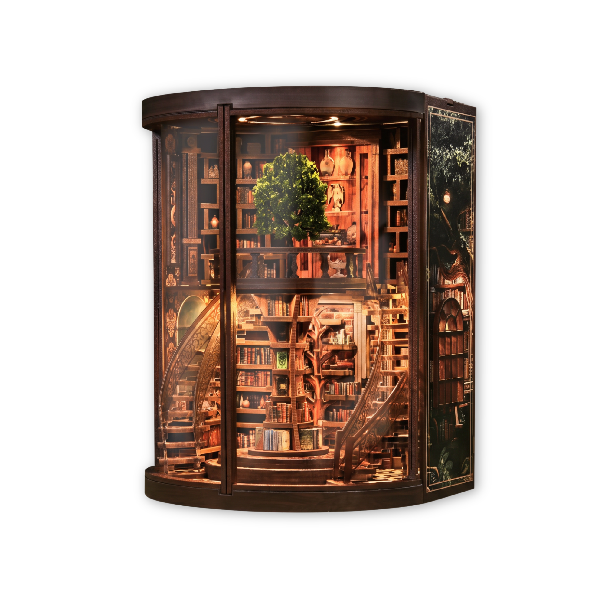 DreamLibrary_transparent Traum-Bibliothek Book Nook – Bild 1