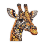 Sierlijke Giraffe Puzzel