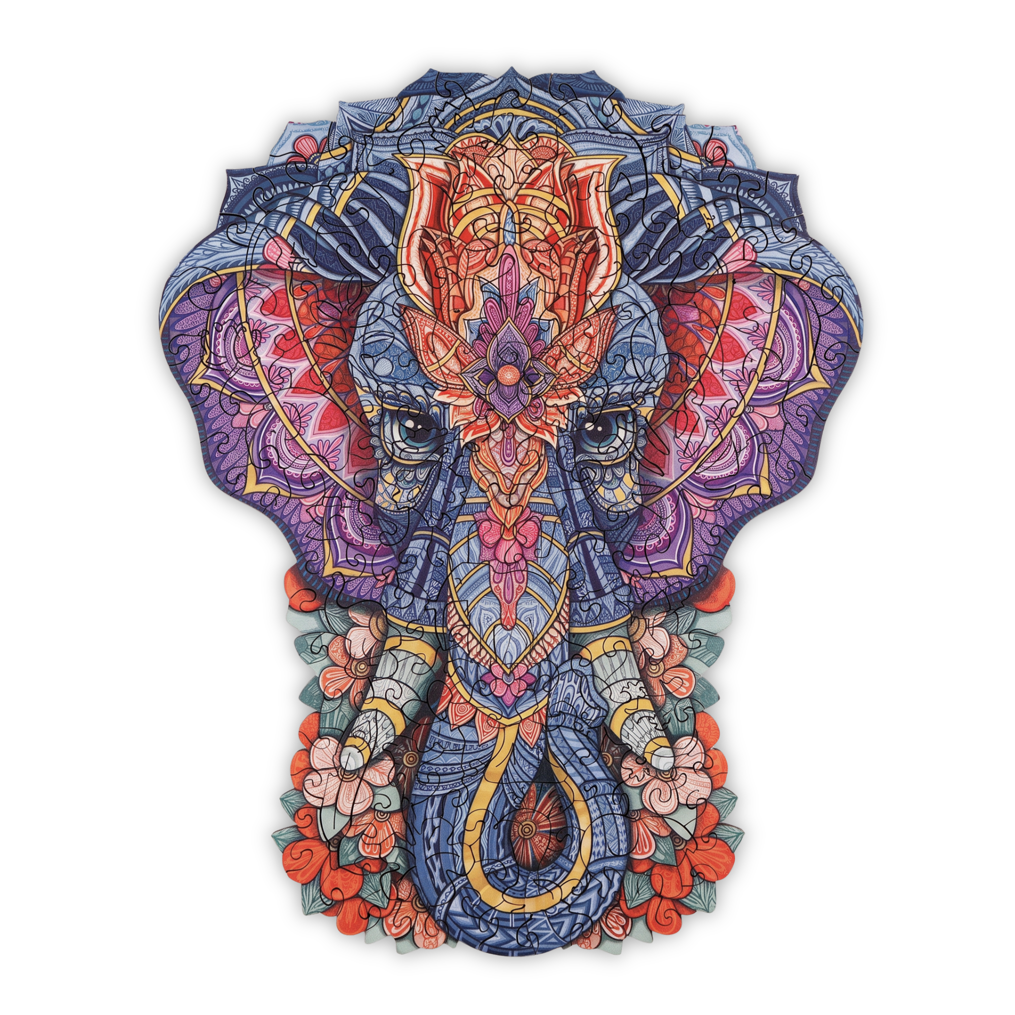 MysticElephant_transparent1 Misztikus Elefánt Kirakó – Kép 1