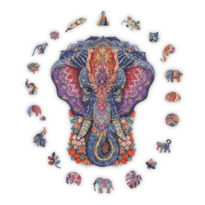 Puzzle Elefante Místico - Imagem 2