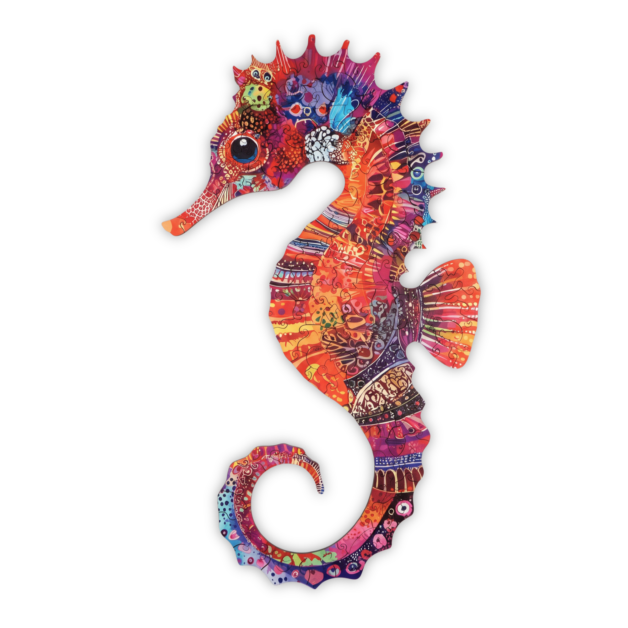 OceanicSeahorse_transparent1 Puzzle Căluț De Mare Oceanic - imagine 1