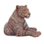 Puzzle "Furchtloser Leopard"