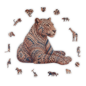 Puzzle Leopardo Intrepido - immagine 2