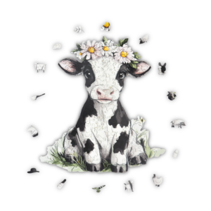 Puzzle Mucca Coccolosa - immagine 2