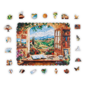 Puzzle Toskánský Výhled - Obrázek 2